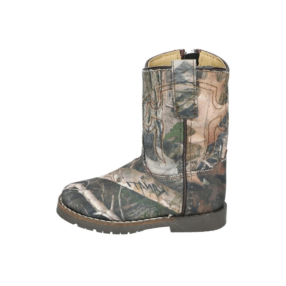 NWT Smoky Mountain Toddler Boys Autry Western Boot Broad Square Toe Size 3